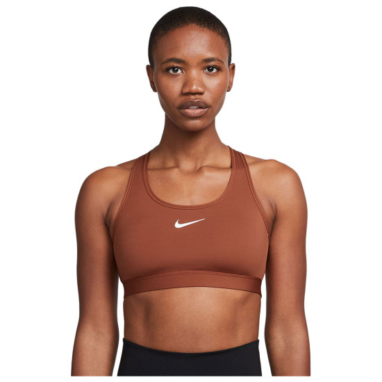 Nike Γυναικείο μπουστάκι Swoosh Medium-Support Padded Sports Bra